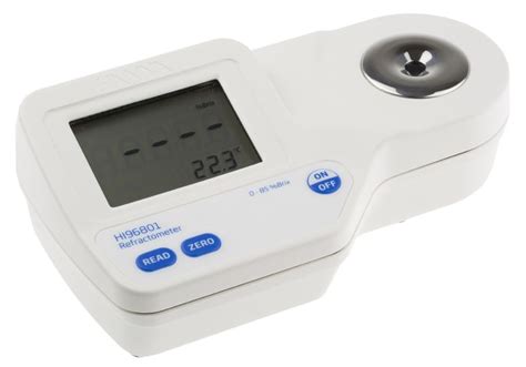 hanna instruments hi 96801 refractometer|hanna brix refractometer.